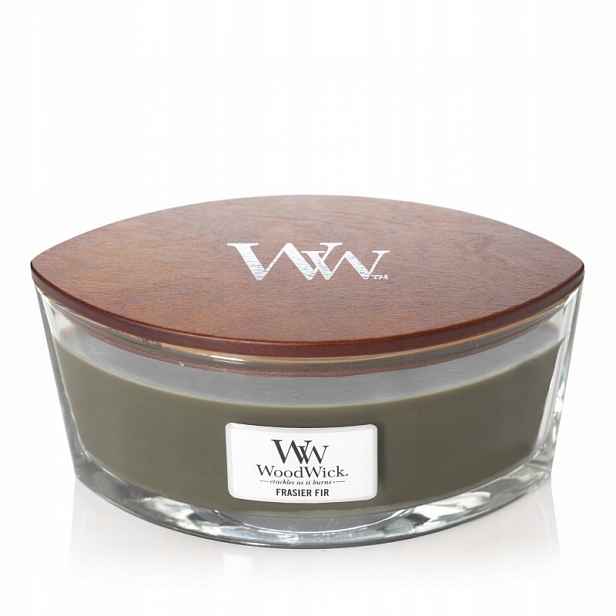 Frasier Fir – WoodWick – elipsa – vonná svíčka s dřevěným knotem