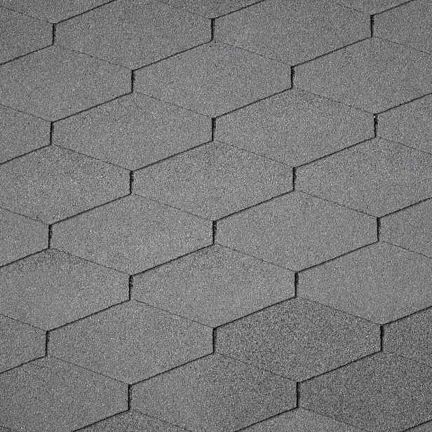 Šindel asfaltový IKO 2.0 Diamant Plus 31 Šedá břidlice 2,0 m2