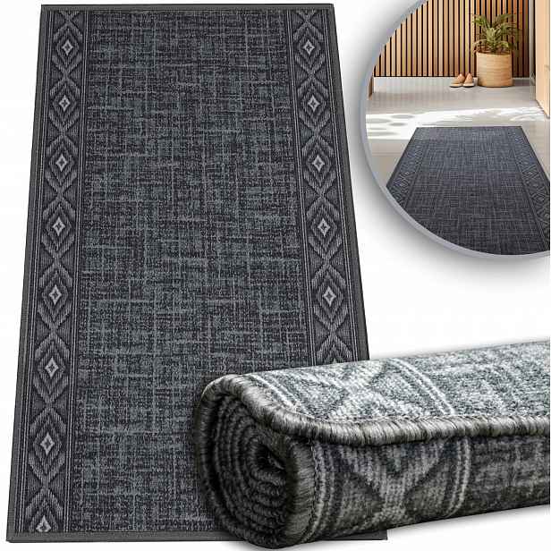 Koberec Měkký Koberec Protiskluzový Univerzální Dekorativní 80 x 250 cm