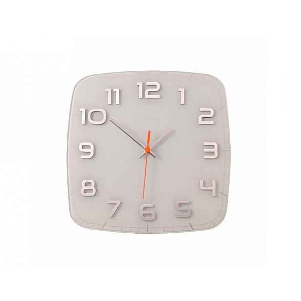 Designové nástěnné hodiny 8816wi Nextime Classy square 30cm