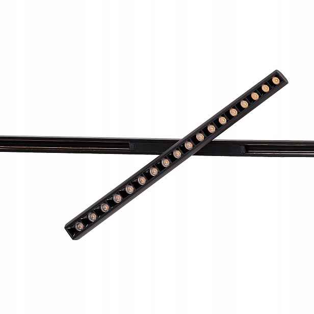 Svítidlo kolejnicové MICRO11 Černé otočné 18 W On/Off MaxLight
