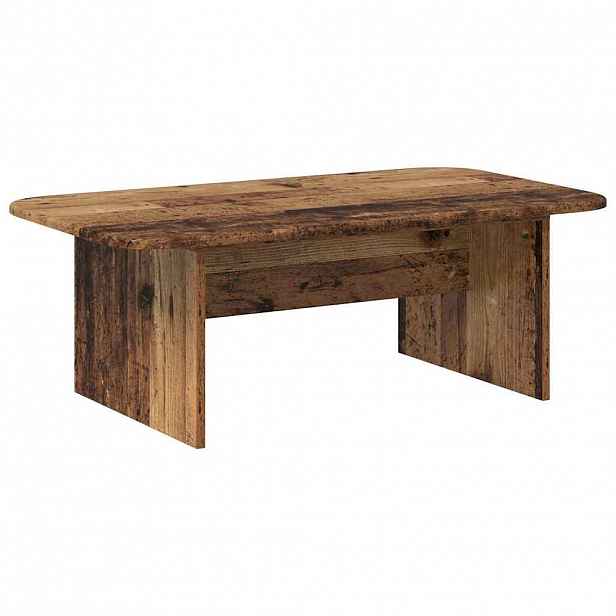 vidaXL Konferenční stolek Staré dřevo 93 x 53 x 33 cm Kompozitní dřevo