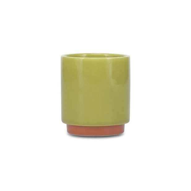 Zelený/oranžový kameninový šálek 270 ml Duo – ONA
