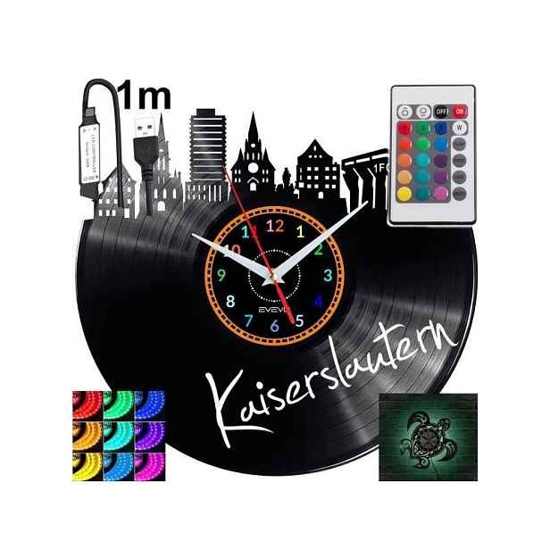 Kaiserslautern Nápad na Dárek Nástěnná Dekorace z vinylové desky