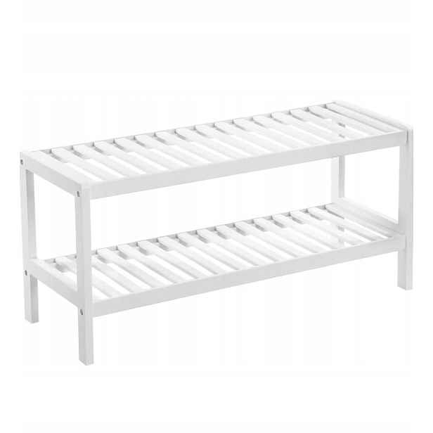 Regál Sgm SGM-LBS02WT 70 cm x 33 cm x 26 cm bílý