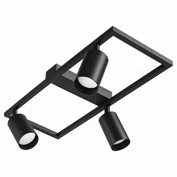 Stropní svítidlo na omítku, pohyblivá, 3xGU10, halogenové Led spotové svítidlo