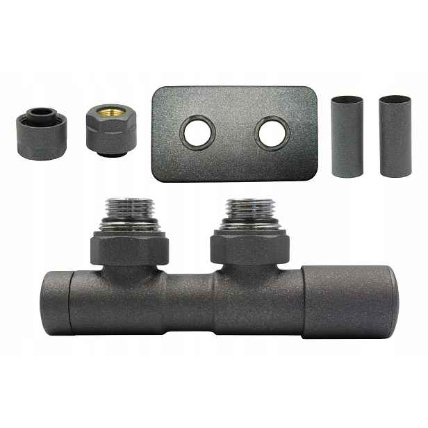 Ventil reg 50 mm Twins grafit pravý CuAiO r.pros