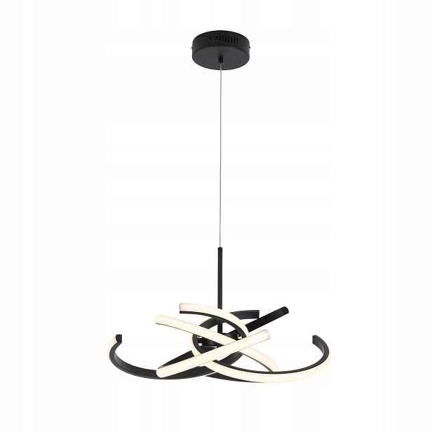 Závěsná lampa Spider LP-1225/1P černá Led 36 W Light Prestige