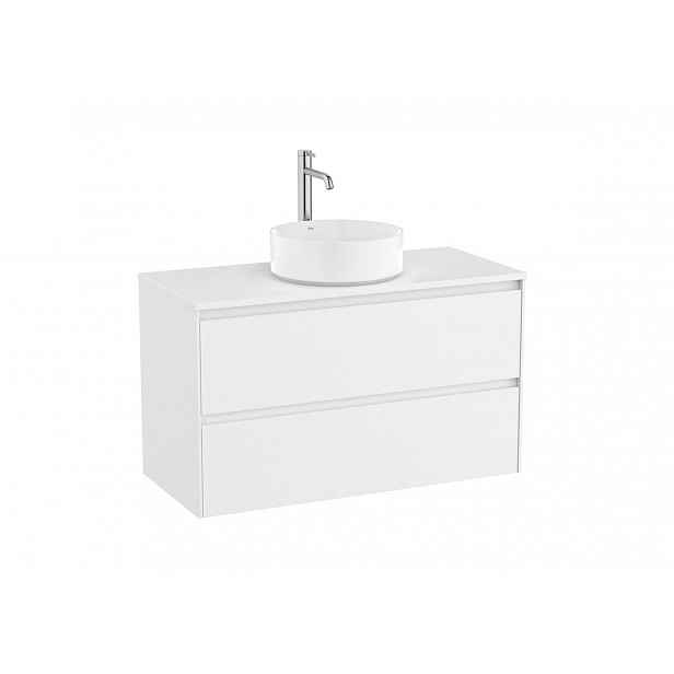Koupelnová skříňka pod umyvadlo Roca Ona 99,4x58,3x45,7 cm bílá mat ONADESK1002ZBM