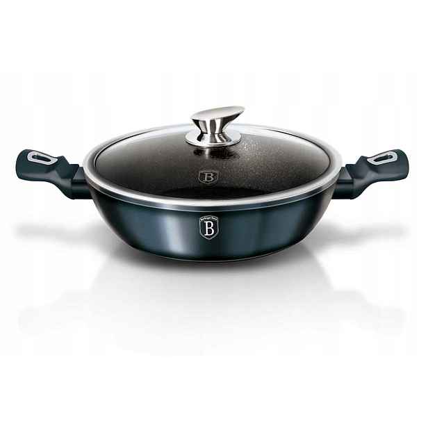 BH-6794 Hrnec granitový nízký 28 cm 3.8 l Berlinger Haus Aquamarine Line