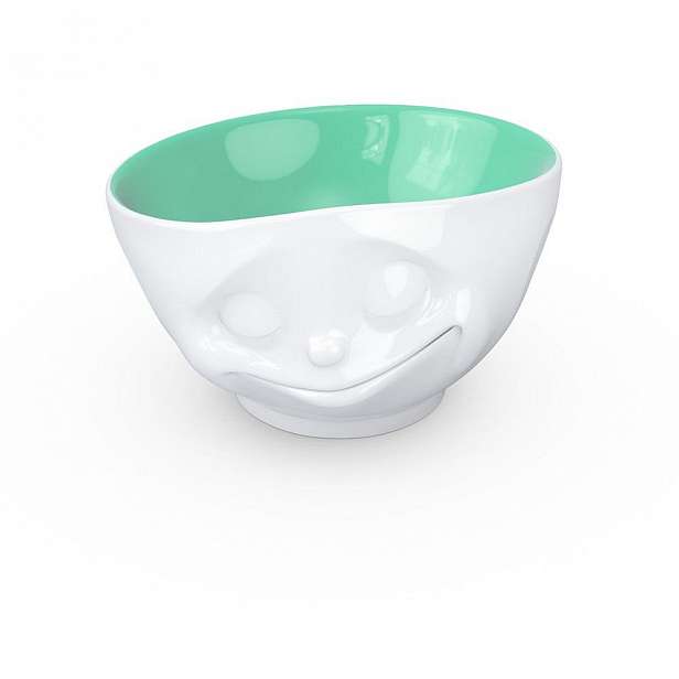 Bílo-nefritová porcelánová šťastná miska 58products