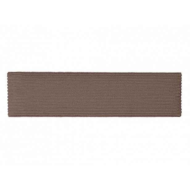 Čalouněný nástěnný panel FRAME LINCOLN 15x60 cm Barva: Hnědá