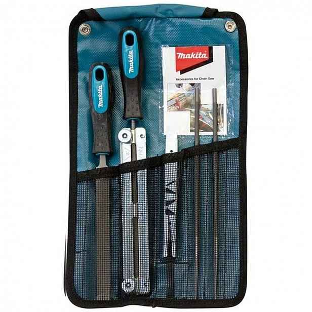 Makita - 5dílná sada pilníků na broušení řetězu D-72154