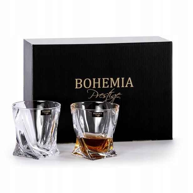 Sada 6 sklenic Quadro Bohemia Prestige