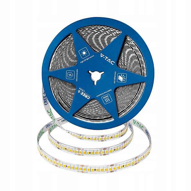 V-tac Led pásek Cree Chip 24V CRI90 2xPCB 10mm 10m 18W/m 238LED/m