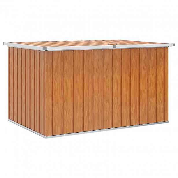 vidaXL Venkovní úložná krabice Pozinkovaná ocel 150 x 101 x 91 cm