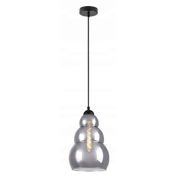 Závěsná lampa E27 1x40W černá 72211 Salvatore Rabalux