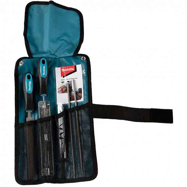 Makita - 5dílná sada pilníků na broušení řetězu D-72160