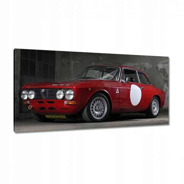 Obrazy 115x55 Červená Alfa Romeo