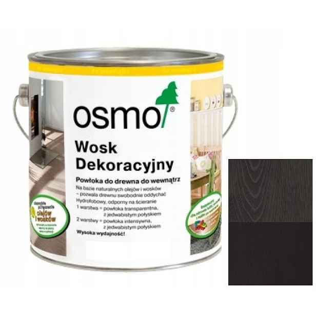 Osmo 3169 0,75L Vosk Černý *wawa