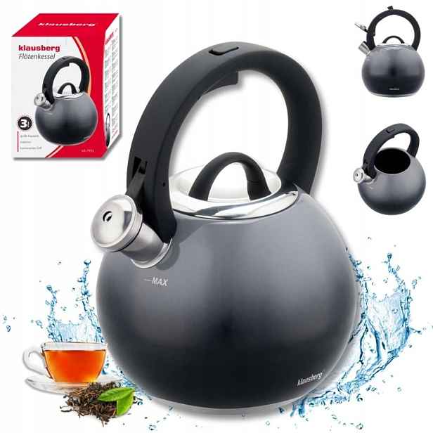 Klausberg Konvice s píšťalkou 3L KB-7955 Grafitový lesk