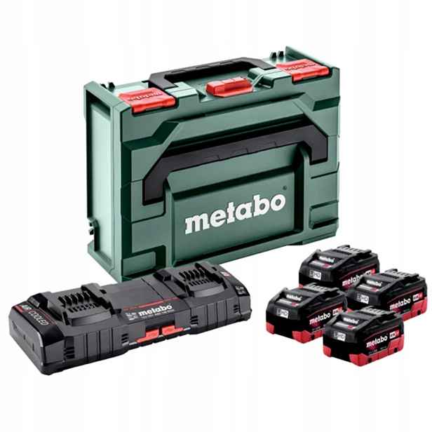 Napájecí sada Metabo 685143000 4x10AhASC 145 Duo kufr metaBOX 145