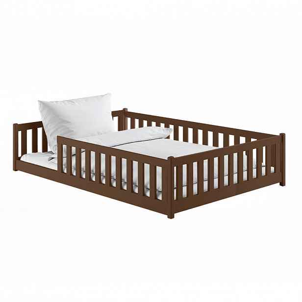 Petits-meubles POSTEL 140/200 Maya Tmavě hnědá