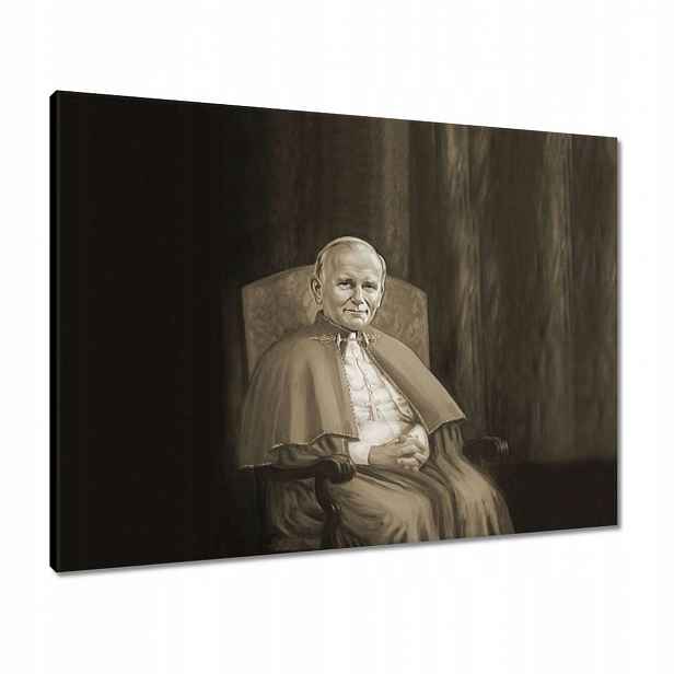 Obrazy 80x60 Papež Polák Jan Pavel 2