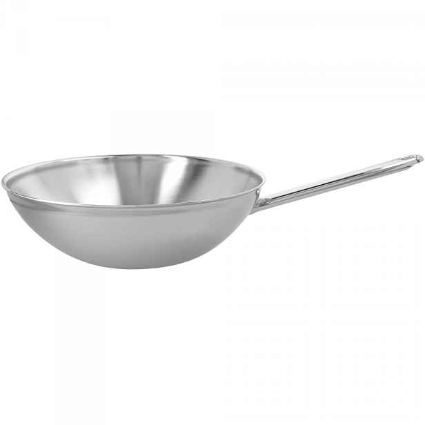 Ocelový Wok Demeyere Apollo 7 Průměr 30 cm na indukci do trouby