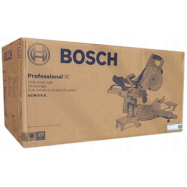 Pila Pokosová Pila Pokosová pila s posuvem Bosch Gcm 8 Sjl 1600W