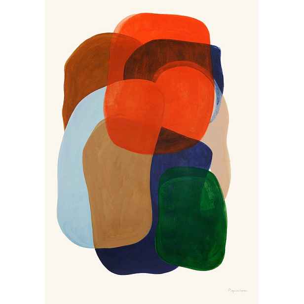 Plakát 50x70 cm Big Hug – Berit Mogensen Lopez – The Poster Club