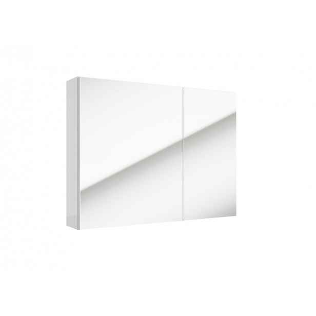 Zrcadlová skříňka Naturel Stilla 60x60 cm bílá STILLAE06020