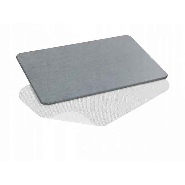 Šedá koupelnová podložka Simi 60x39 cm Wenko