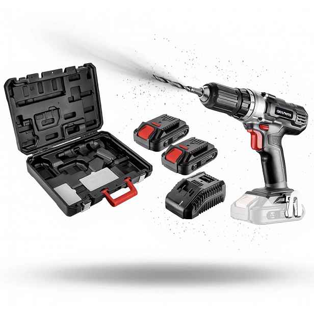 Graphite Aku Vrtačka 18V Li-Ion 2x 2Ah