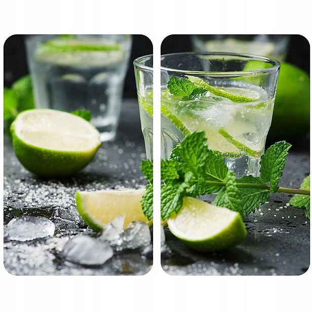 Skleněné Ochranné Desky Na Sporák Mojito x2 Wenko
