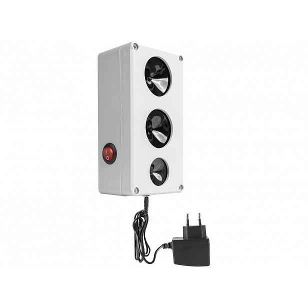Vodotěsný ultrazvukový plašič na kuny myši a potkany DRAGON ULTRASONIC C300