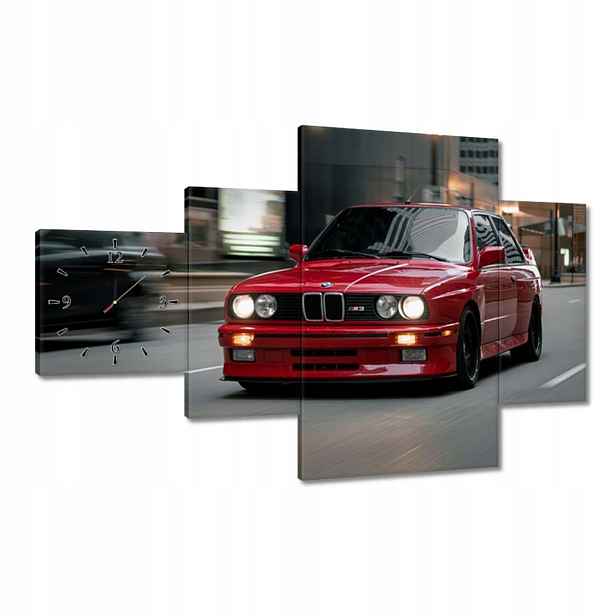 Klasické hodiny 130x80 Bmw M3 BeeMka