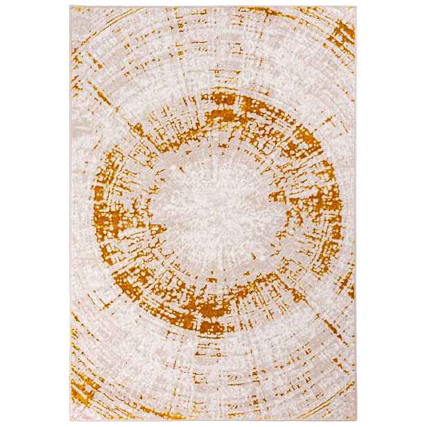 Koberec do obývacího pokoje grafitový 80x150 cm abstraktní glamour měkký Oeko-Tex