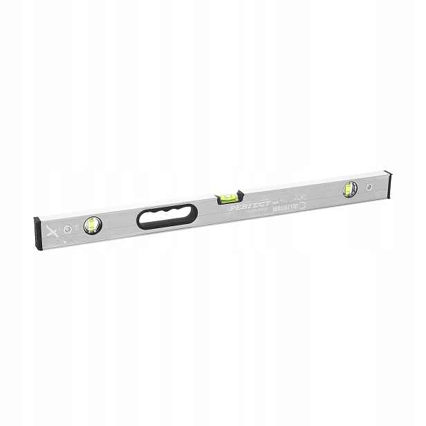 Hliníková vodováha s magnetem 80 cm Stalco Perfect S-65799