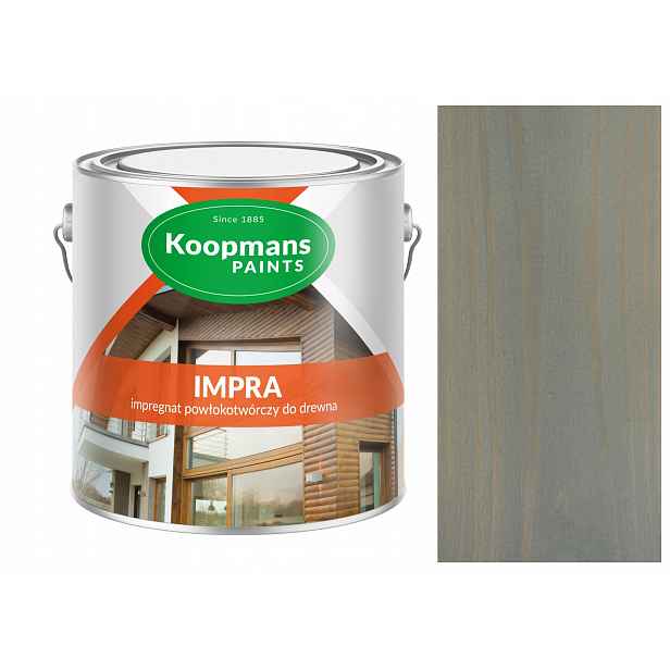 Koopmans Impra 2,5l Impregnat Na Dřevo Grafit Sibiřský 229