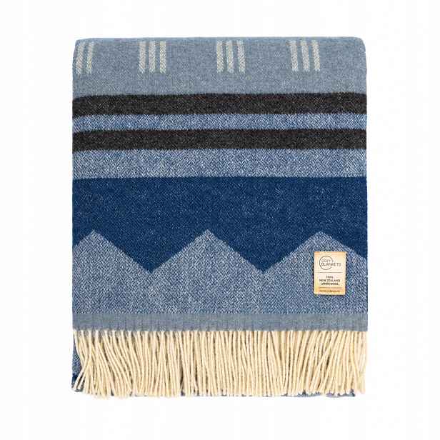 Vlněná Deka teplá měkká 100% vlna pléd 170x200 Cozy Blankets