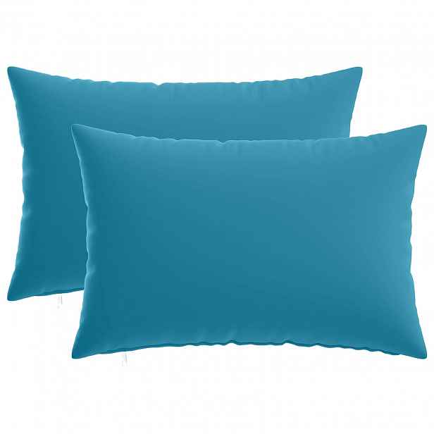 vidaXL Povlak na polštář 2 pcs HEERLEN Světle modrá 50 x 75 cm