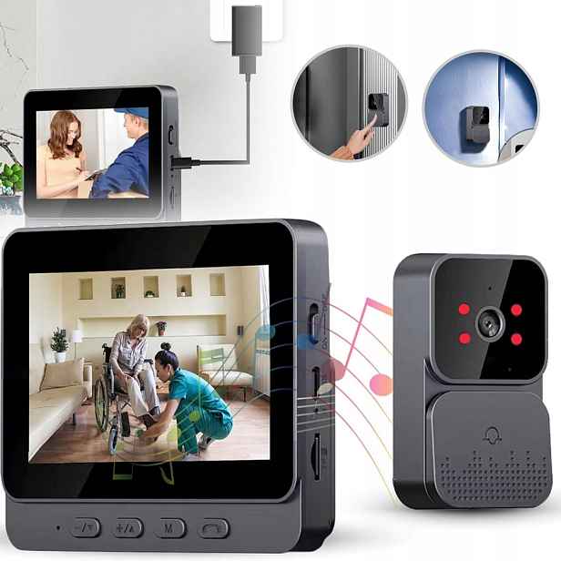 Videotelefon Video Domofon Bezdrátový Video Interkom Do Brány Noční Vidění