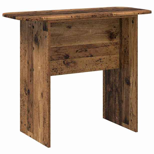 vidaXL Konzolový stolek Staré dřevo 93 x 40 x 75 cm Kompozitní dřevo
