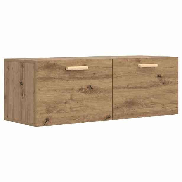 vidaXL Nástěnná skříňka 100 x 36,5 x 35 cm Kompozitní dřevo