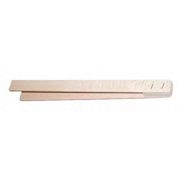 Dřevěné kleště na grilování 25 cm MA253041
