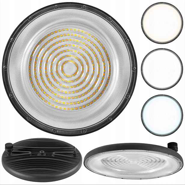 Led průmyslová lampa Ufo High Bay 200W 20000lm 3 barvy Sklad hala obchod