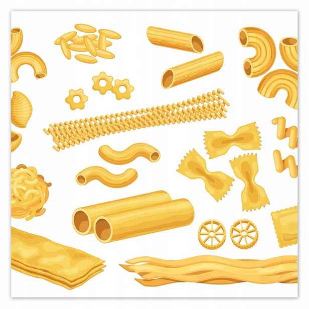 Plakáty 140x140 Ravioli smrky Penne