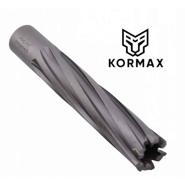 Trepanační fréza s karbidem 23 x 75 mm vrták 23 x 75 Weldon Kormax