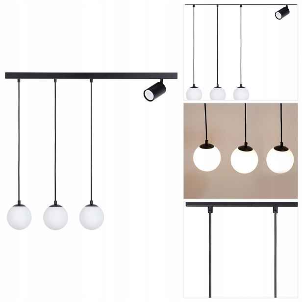Závěsná bílá Tavira, moderní, nastavitelná, pro kancelář Sigma Lighting